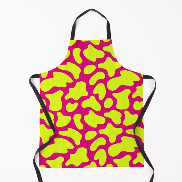 Item preview, Modern Graphic Cow Print Pattern | Pink & Chartreuse designed and sold by Frohyou.