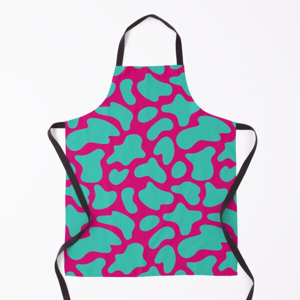 Item preview, Modern Graphic Cow Print Pattern | Pink & Teal designed and sold by Frohyou.