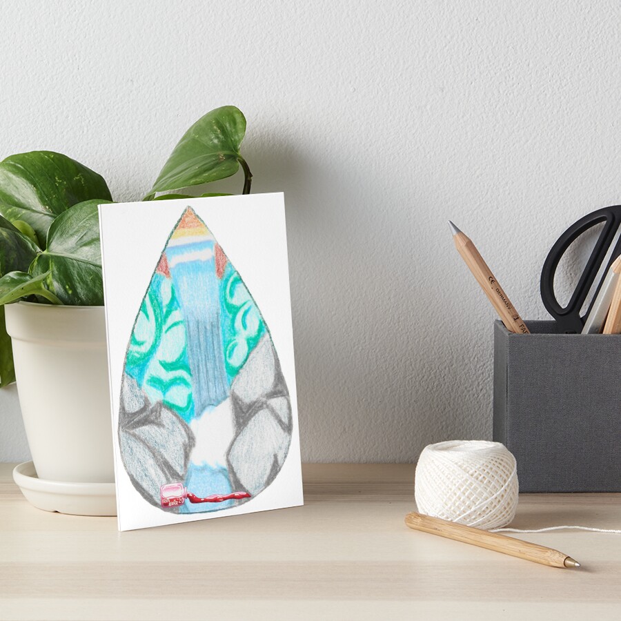 Item preview, Art Board Print designed and sold by A-P-Ink.