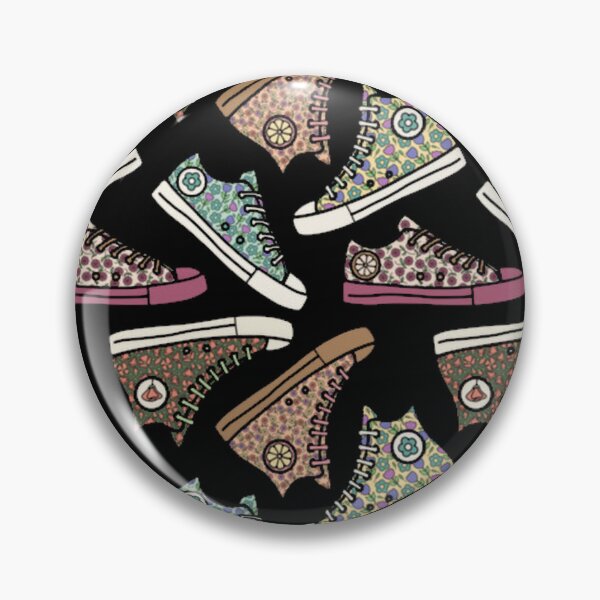 Item preview, Flowery High Top Sneakers designed and sold by NinaQueenBee.