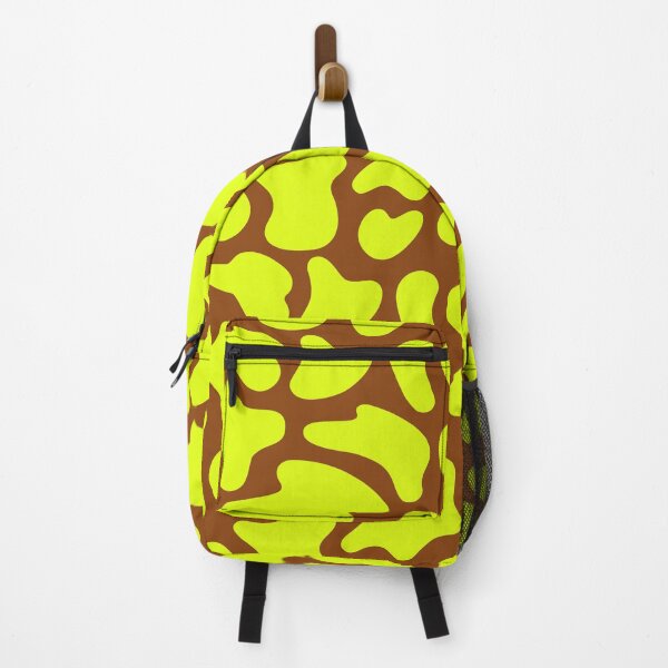 Item preview, Modern Graphic Cow Print Pattern | Brown & Chartreuse designed and sold by Frohyou.