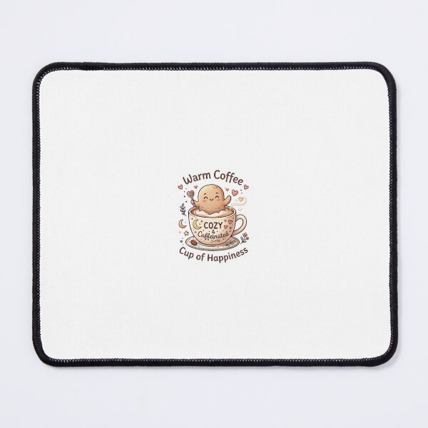 Item preview, Coffe cuteCute Cozy Coffee Marshmallow - Cup of Happiness designed and sold by Newday666.