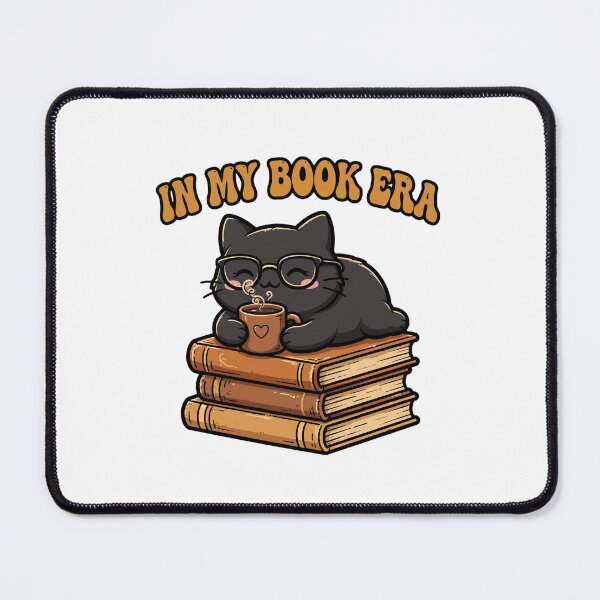 Item preview, In My Book Era - Bookish Black Cat Reading Books designed and sold by FBA.