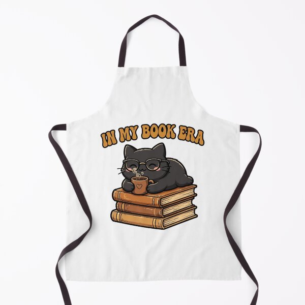 Item preview, In My Book Era - Bookish Black Cat Reading Books designed and sold by FBA.