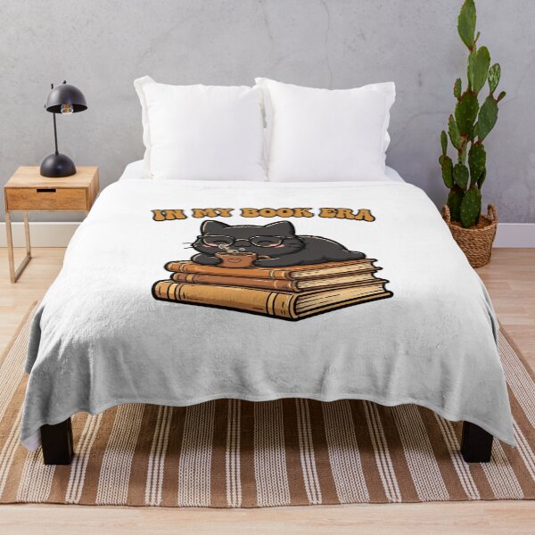 Item preview, In My Book Era - Bookish Black Cat Reading Books designed and sold by FBA.