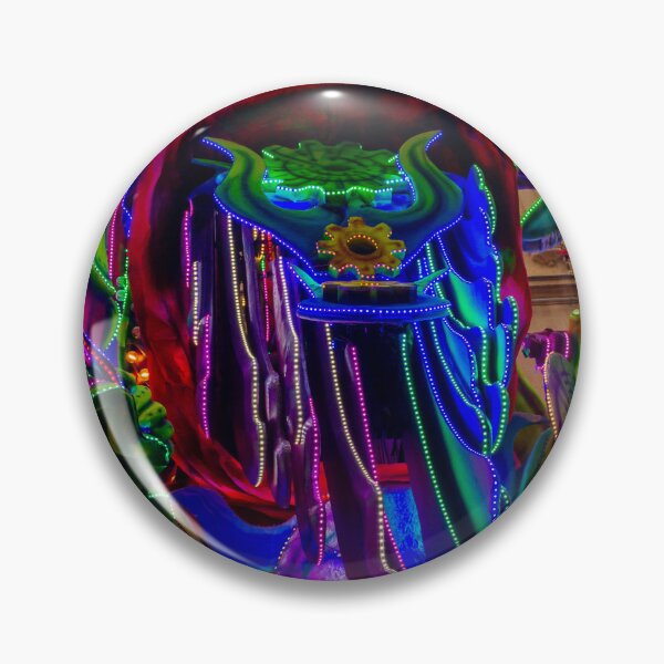Item preview, Vibrant Neon Carnival Float With LED Lights and Colorful Costumes in Night Parade designed and sold by Nmallia.