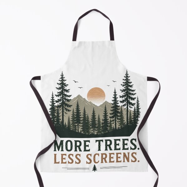 Item preview, More Trees, Less Screens designed and sold by Side Quest Co..