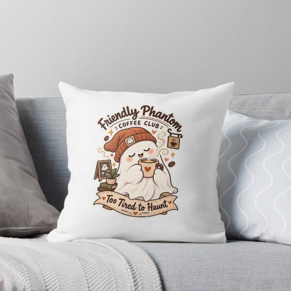 Item preview, Friendly Phantom Coffee Club designed and sold by Thai Vibe Studio.