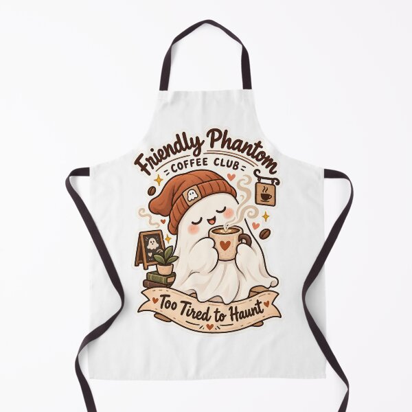 Item preview, Friendly Phantom Coffee Club designed and sold by Thai Vibe Studio.