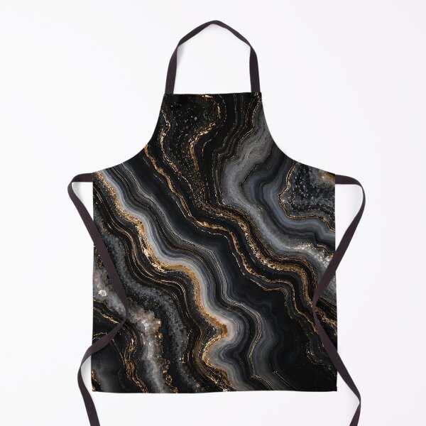 Item preview, Black Agate Gold Luxury Abstract designed and sold by Divine Ease.