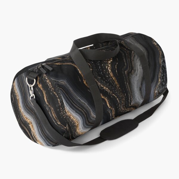 Item preview, Black Agate Gold Luxury Abstract designed and sold by Divine Ease.