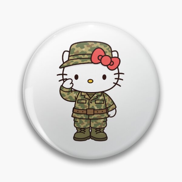 Item preview, Military Kitty designed and sold by DecalRush.