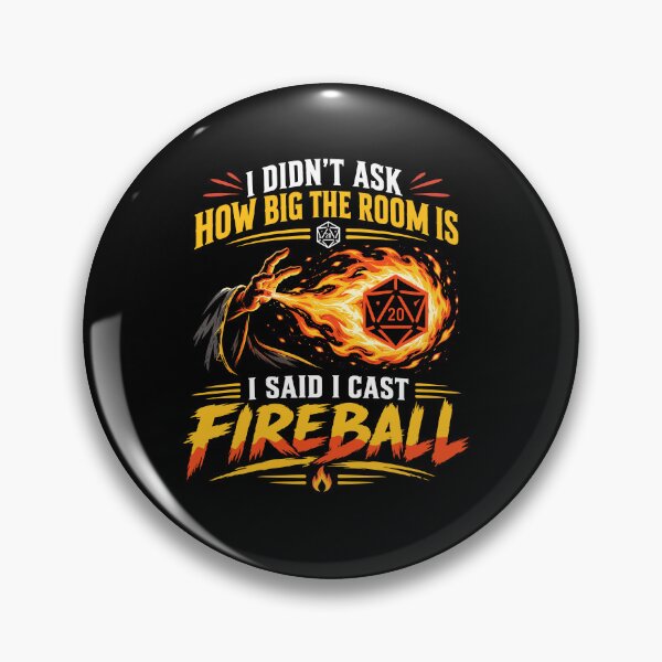 Item preview, I cast Fireball Wizard Sorcerer DM Gift Funny Fantasy  TTRPG designed and sold by mraihan.