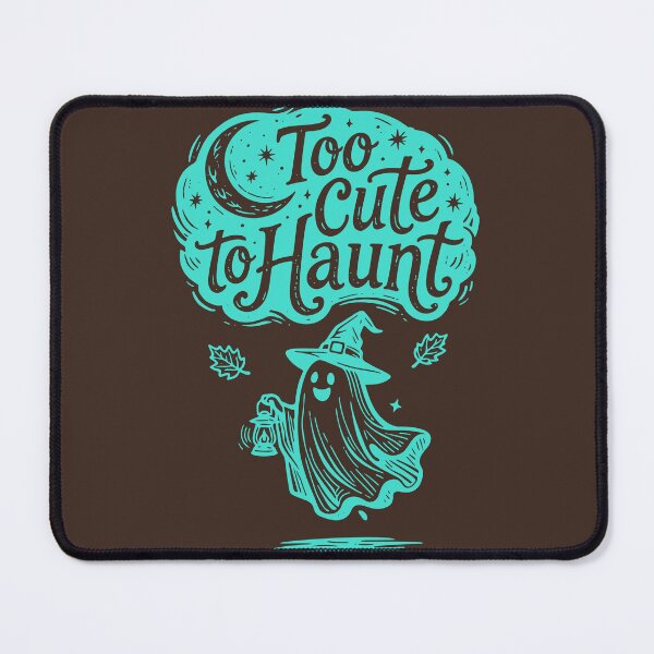 Item preview, Too Cute to Haunt – Pastel Ghost Witch Whimsical Kawaii Art designed and sold by Connys Colorful World.