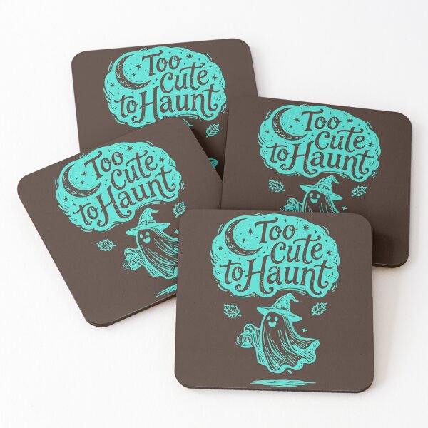 Item preview, Too Cute to Haunt – Pastel Ghost Witch Whimsical Kawaii Art  designed and sold by Connys Colorful World.