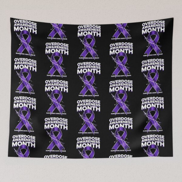Item preview, Overdose Awareness Month Supporting Overdose Survivors Drug Addiction designed and sold by Redgiant87x.