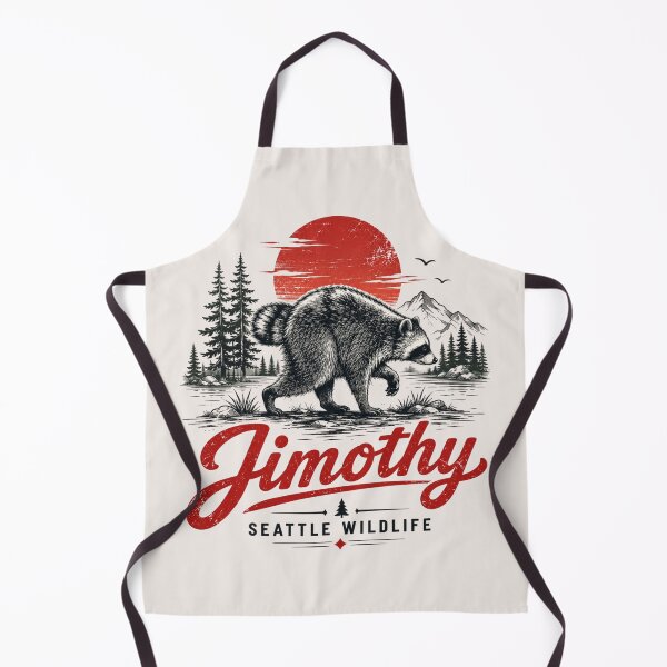 Item preview, Retro Team Jimothy Viral Raccoon, King Meme,Cute Trash Panda, Seattle Wildlife Gift, Forest Animal designed and sold by Cchotlan.