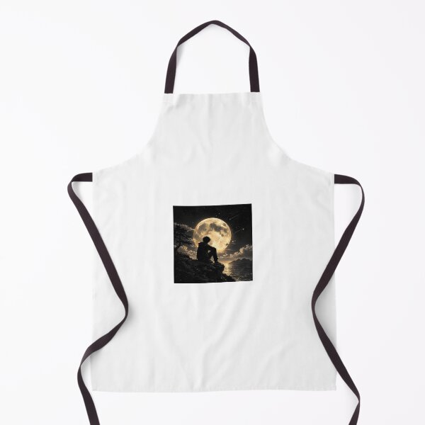Item preview, Moonlit Solitude – Cosmic Night Dreamscape designed and sold by Ak-art-shop.