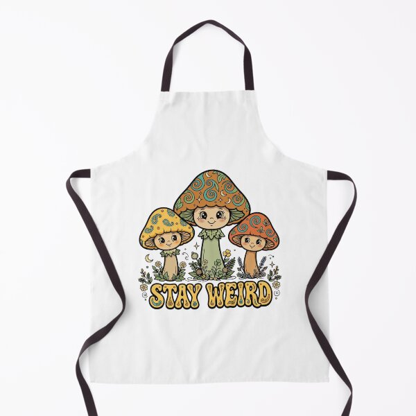 Item preview, Stay Weird - Retro Groovy Trippy Mushrooms 70s designed and sold by FBA.