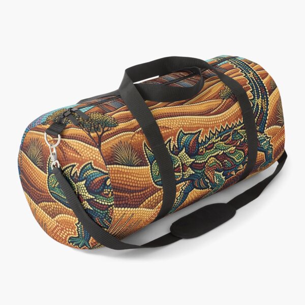 Item preview, Vintage Uluru Thorny Devil Travel Art designed and sold by ZUMERI.
