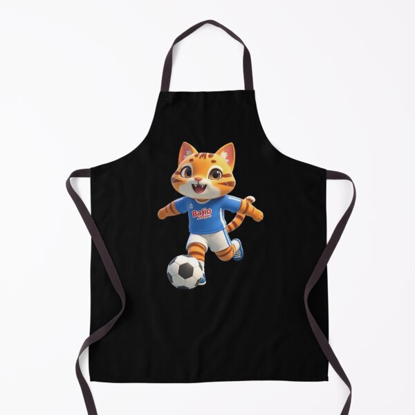 Item preview, Gato Playing Soccer designed and sold by BajioAmigos.