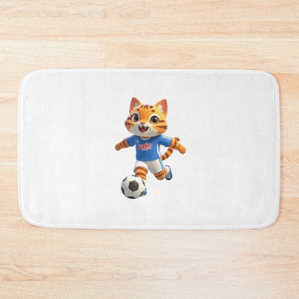 Item preview, Gato Playing Soccer  designed and sold by BajioAmigos.