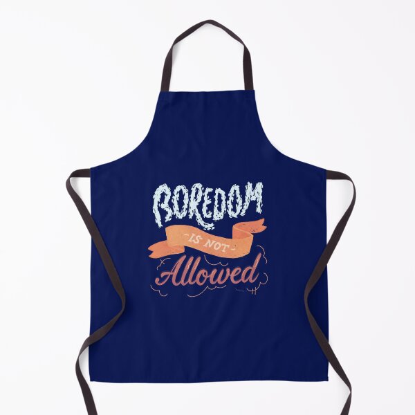 Item preview, Boredom Is Not Allowed Cute Whimsical Typography designed and sold by DanuskaArt.