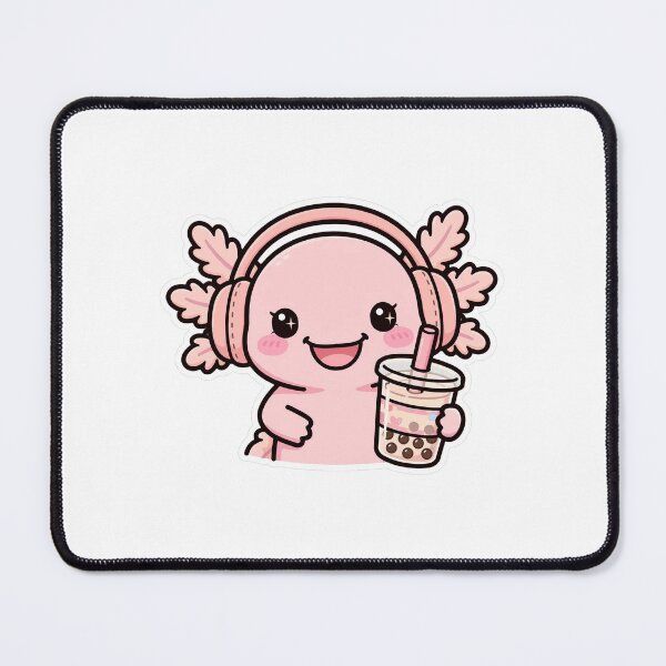 Item preview, Kawaii Axolotl Boba Tea - Cute Axolotl With Headphones Lo-fi designed and sold by FBA.