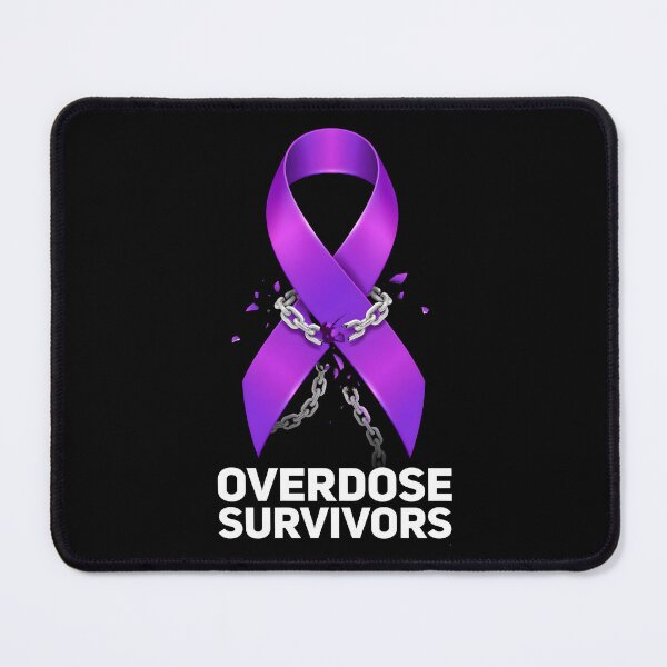 Item preview, Overdose Awareness Month Overdose Survivors Drug Addiction Ribbon Support designed and sold by Redgiant87x.