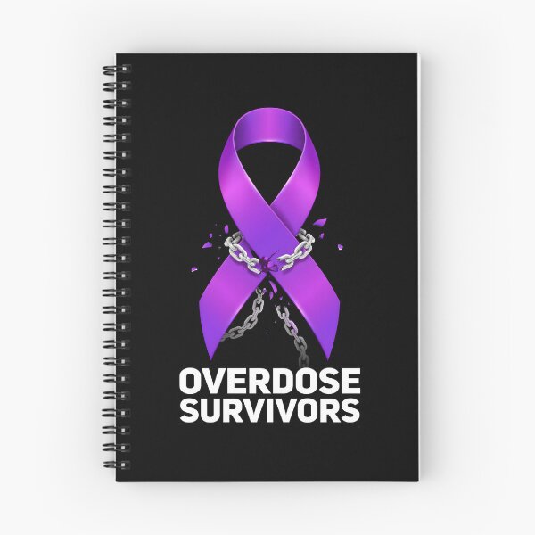 Item preview, Overdose Awareness Month Overdose Survivors Drug Addiction Ribbon Support designed and sold by Redgiant87x.