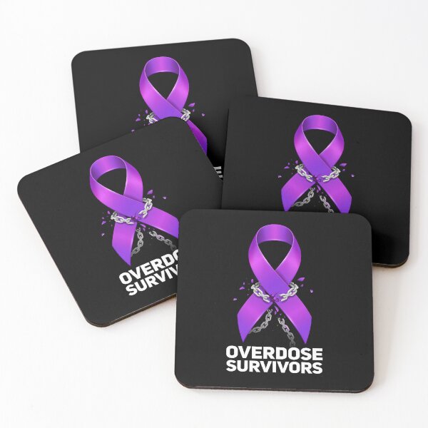 Item preview, Overdose Awareness Month Overdose Survivors Drug Addiction Ribbon Support designed and sold by Redgiant87x.