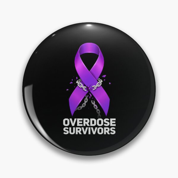 Item preview, Overdose Awareness Month Overdose Survivors Drug Addiction Ribbon Support designed and sold by Redgiant87x.