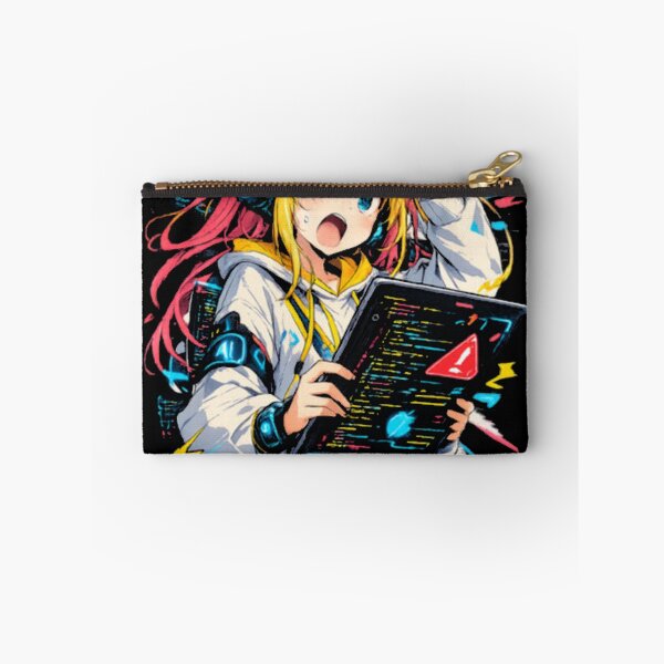 Item preview, Funny Amelia Ai Coding Error Anime Girl Relatable designed and sold by NinaQueenBee.