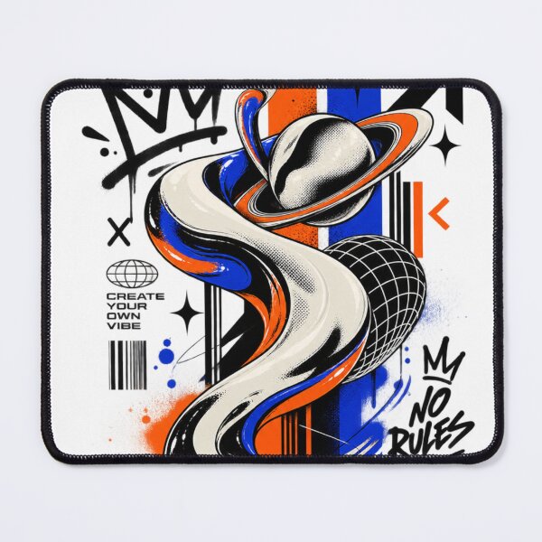 Item preview, Retro Funk Orbit – Modern Street Pop Abstract designed and sold by moditeck.