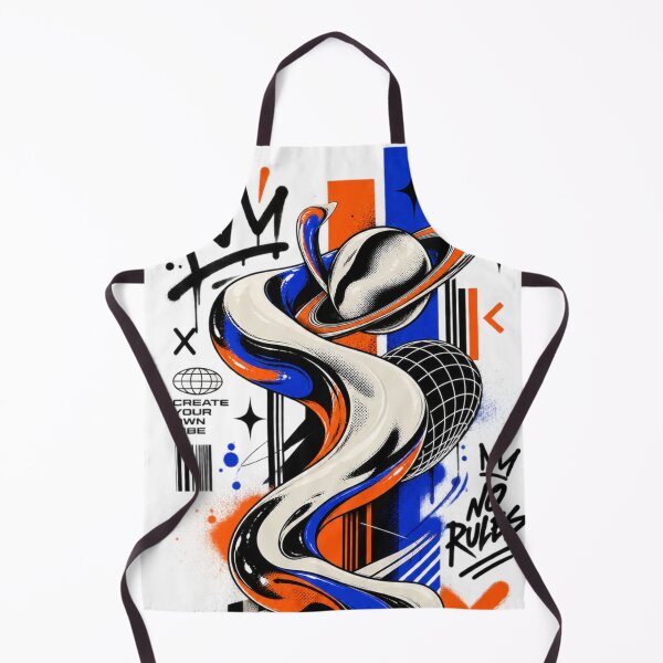Item preview, Retro Funk Orbit – Modern Street Pop Abstract designed and sold by moditeck.