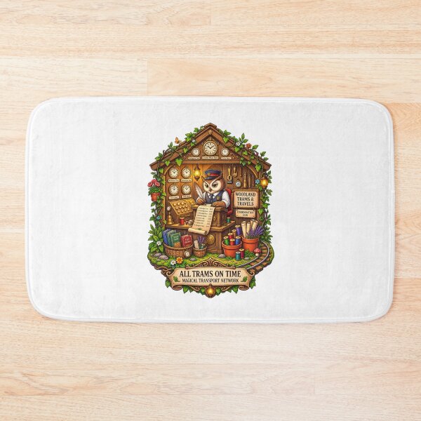 Item preview, Woodland Trams & Travels | Owl Transit Coordinator | Magical Transport Network designed and sold by MrDev.