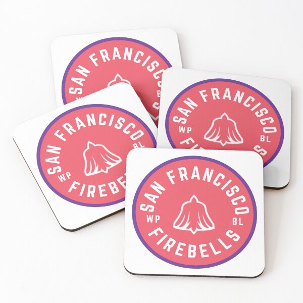 Item preview, WPBL San Francisco Firebells Baseball Logo designed and sold by SportyFemmeShop.