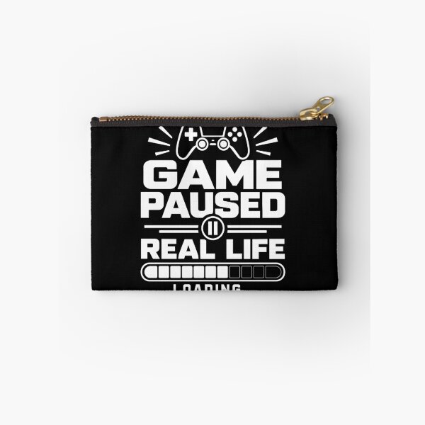 Item preview, Game Paused Real Life Loading – Funny Gamer Gaming Controller Design designed and sold by mraihan.