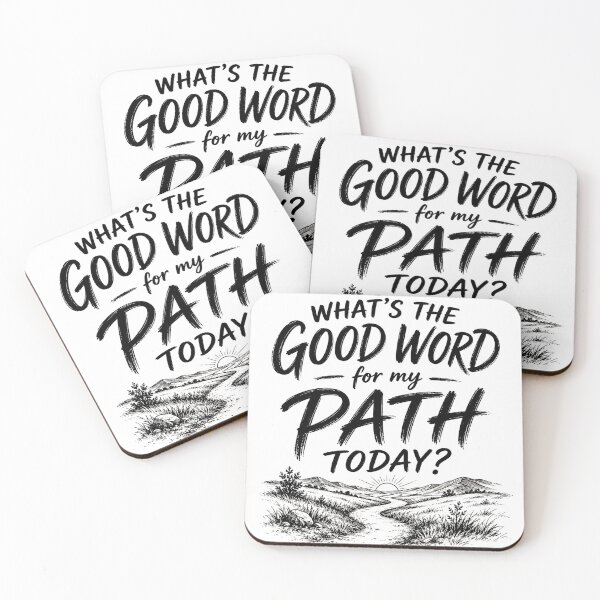 Item preview, What’s the Good Word for My Path designed and sold by BereanMerch.