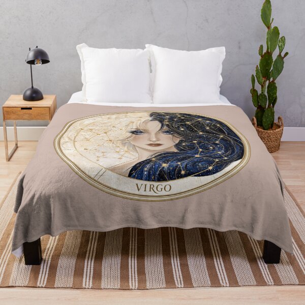 Item preview, Virgo Zodiac Goddess Celestial Astrology Art PNG designed and sold by MythicMood.