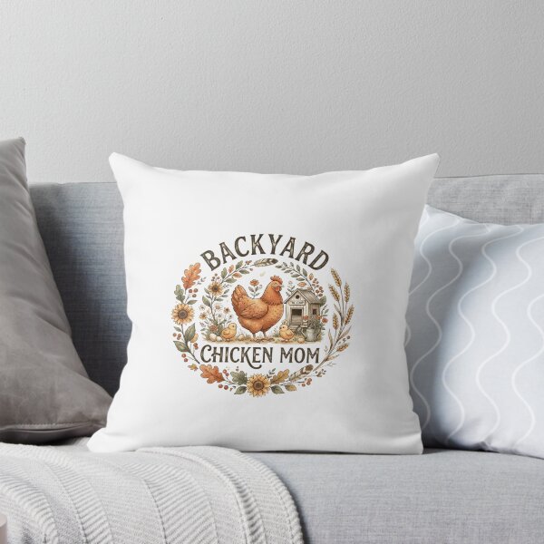 Item preview, Backyard Chicken Mom designed and sold by Bennie Singh.