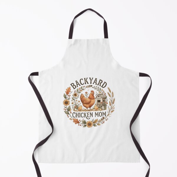 Item preview, Backyard Chicken Mom designed and sold by Bennie Singh.