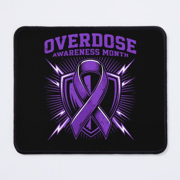 Item preview, Overdose Awareness Month Overdose Survivors Drug Addiction Ribbon Hope designed and sold by Redgiant87x.