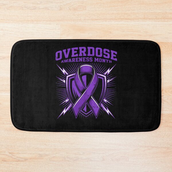 Item preview, Overdose Awareness Month Overdose Survivors Drug Addiction Ribbon Hope designed and sold by Redgiant87x.