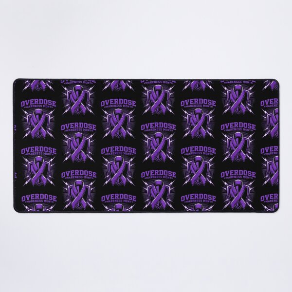 Item preview, Overdose Awareness Month Overdose Survivors Drug Addiction Ribbon Hope designed and sold by Redgiant87x.