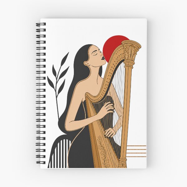 Item preview, harp designed and sold by elizmusicmaker.