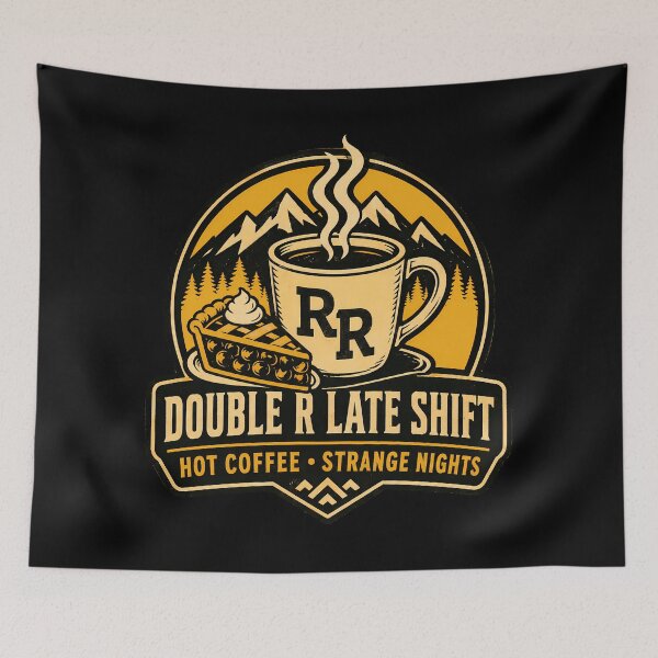 Item preview, Double R Late Shift Diner Patch designed and sold by agearb.