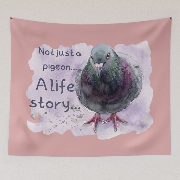 Item preview, Not Just A Pigeon. A Life Story.  designed and sold by Julia N.