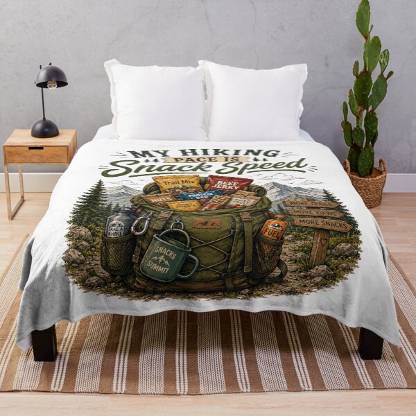 Item preview, My Hiking Pace Is Snack Speed designed and sold by Side Quest Co..