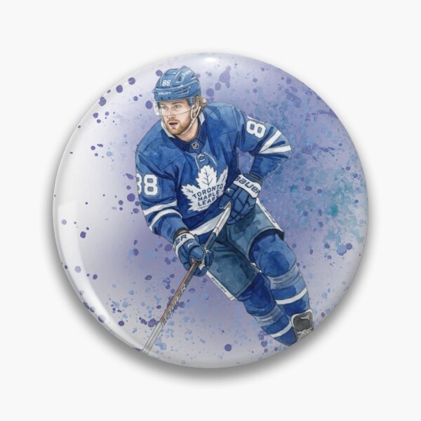 Item preview, Dynamic Ice Hockey Player #88 Watercolor Art designed and sold by Cucuzeus.